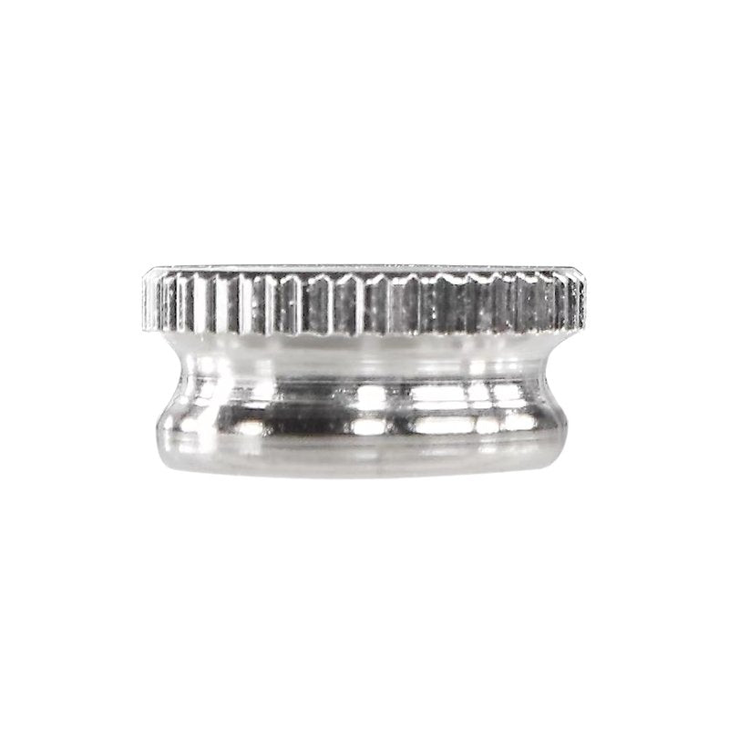 Aspen Creative 21059-11-4, Lamp Lock-Up Caps 4Pcs/Pack Steel Brass Cap/Chrome Finish