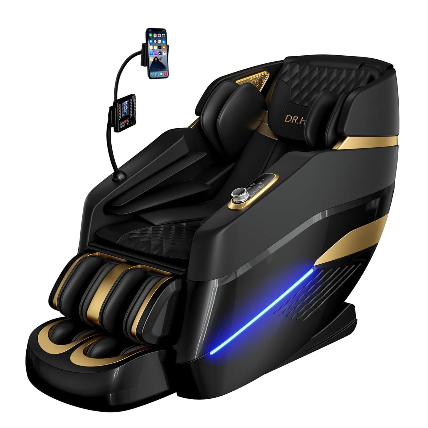 Massage Chair Full Body,Zero Gravity 3D SL-Track Shiatsu Massage Recliner Chair Built-in Heat System Airbag Massage with Body Scan, Deep Yoga Stretch, Calfrest Extension And Foot And Back massage