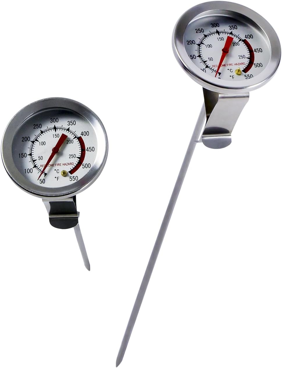 CHARD DFT-5 Stainless Steel Deep Fry Thermometer, 5 inch