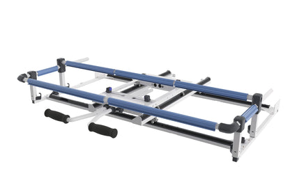 Q'nique 16X Elite Longarm Quilting Machine with Cutie Tabletop Quilting Frame | Free Motion Quilting Setup for Home Quilters and Crafters | The Grace Company