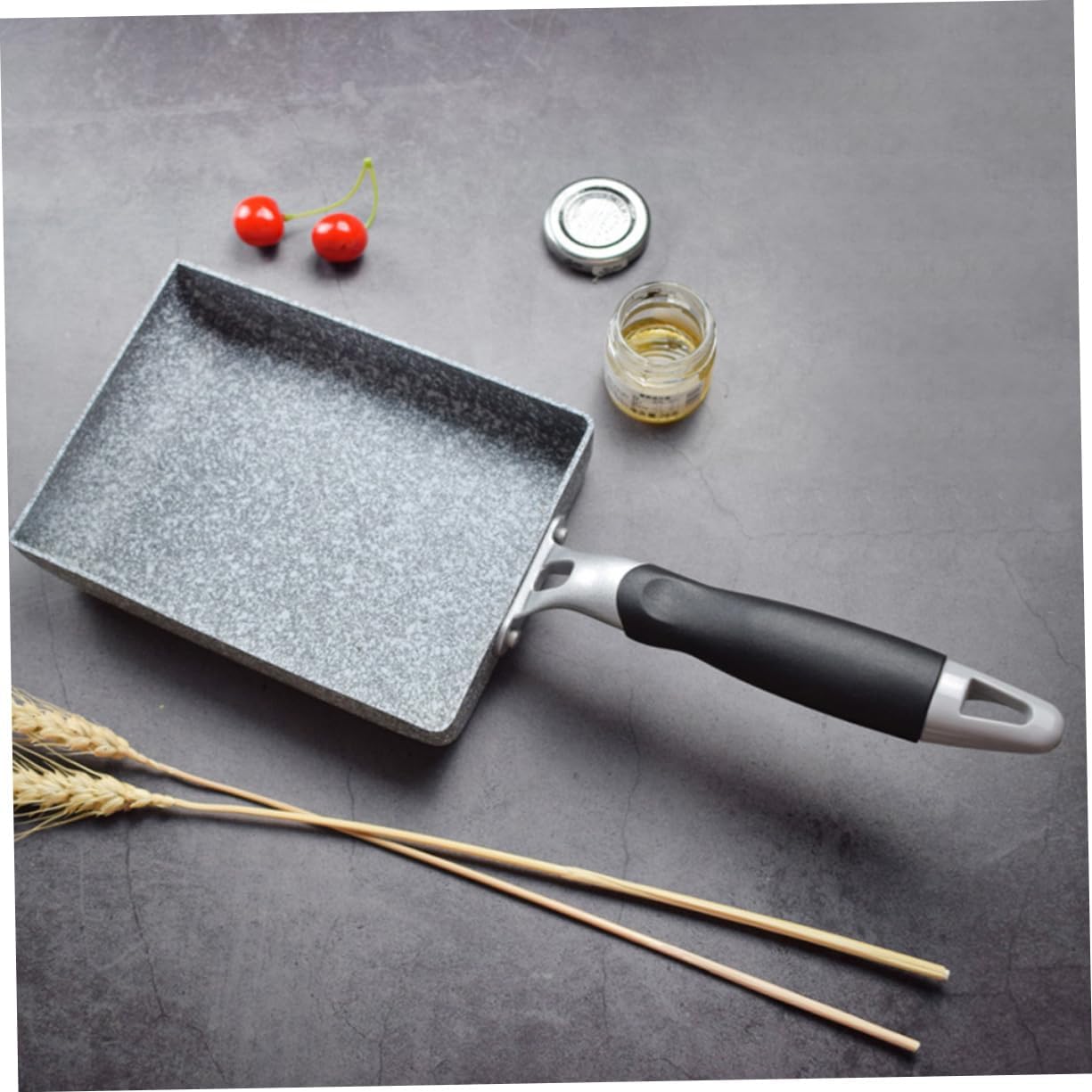 Egg Pancake Pan, Mini Saucepan, Rectangular Egg Pan, Japanese Omelette Maker Pan