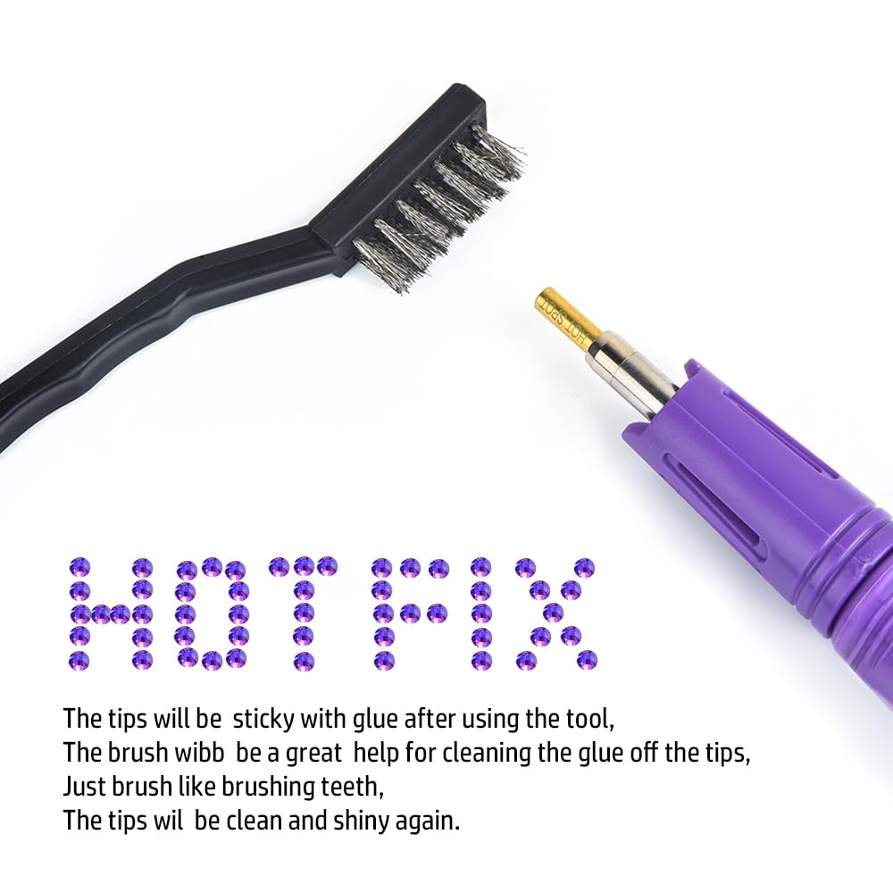 blinginbox Hotfix Applicator Tool DIY Hot Fix Rhinestone Setter Hot Fixed Kit 6000 Pcs 30/20/16/12/10/6SS 16 Colors Bigger Crystal Gems Picker Bedazzler Kit with Rhinestones Bedazzler Gun