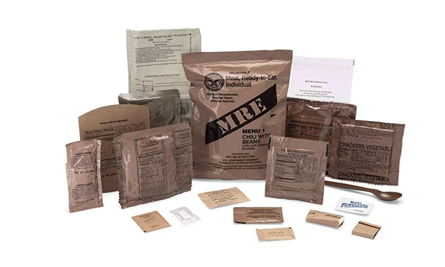 Wornick Sopacko, Ameriqual MRE Meals Ready to Eat Inspection 2024, 2025 or Better, Emergency Food Supply, Survival Camping Outdoor 12 Pack(A & B Case Bundle, 2, Count)