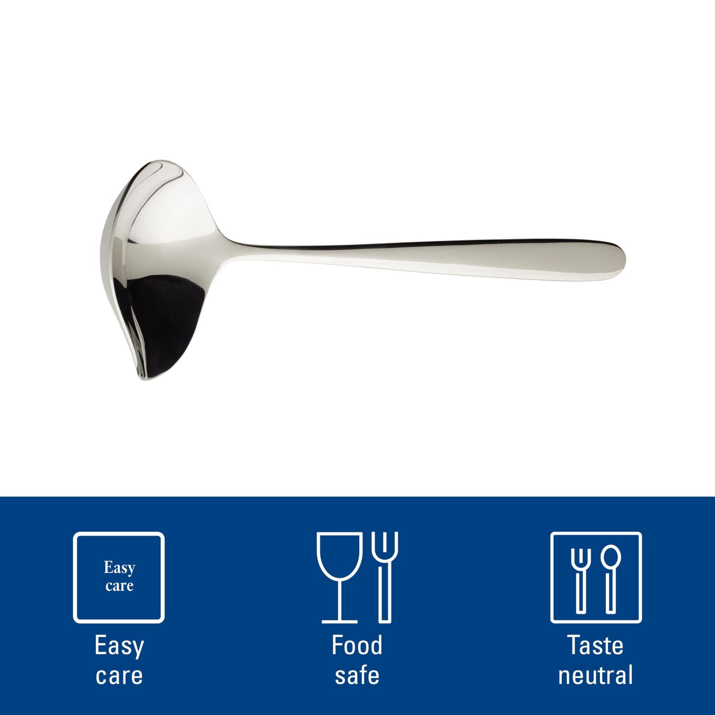 Villeroy & Boch Daily Line Small Gravy/Sauce Boat Ladle, 7 x 3 x 1.75 in