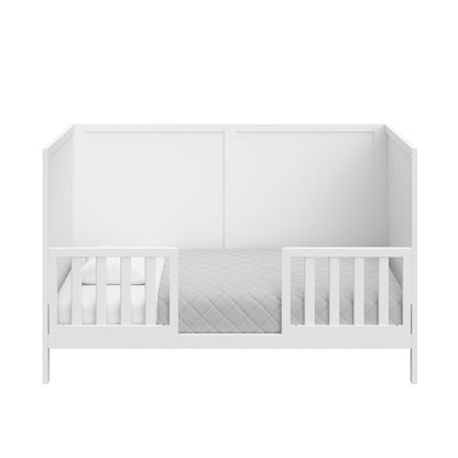 Graco Theo Crib and Mattress Nursery Essentials Pack (White) – GREENGUARD Gold Certified Baby Crib & Crib Mattress, Cribs with Mattress Included, Convertible Crib, Baby Mattresses for Crib