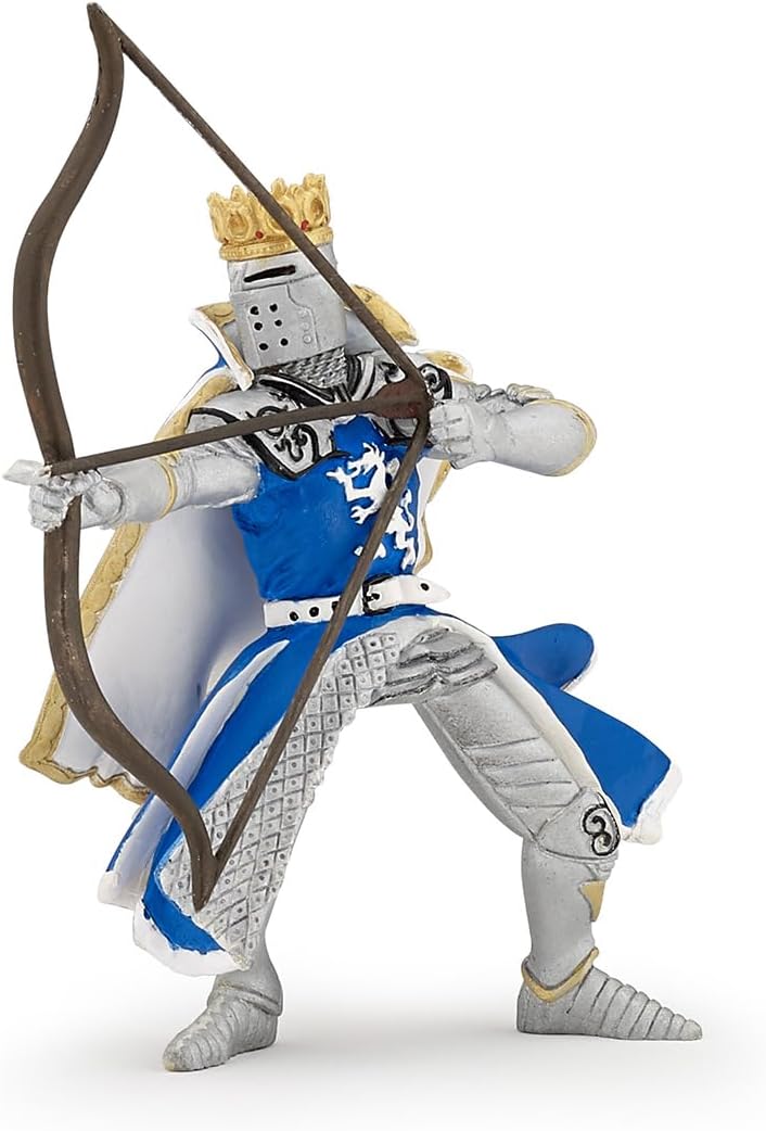 Papo Dragon King with Bow and Arrow - Realistic Figurine for Ages 3+ - Medieval Fantasy Collection