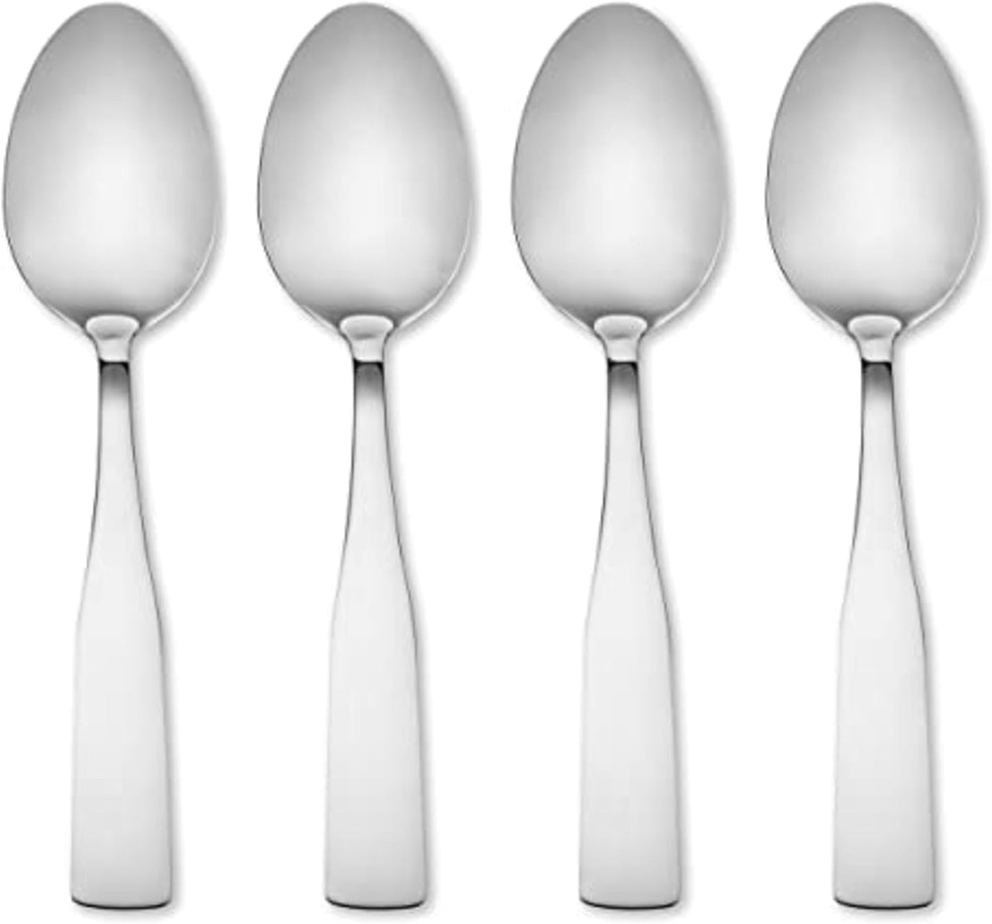 Hampton Forge Bristol Satin Dinner Spoons, 4Pk Color Card, 0.35 LB, Metallic