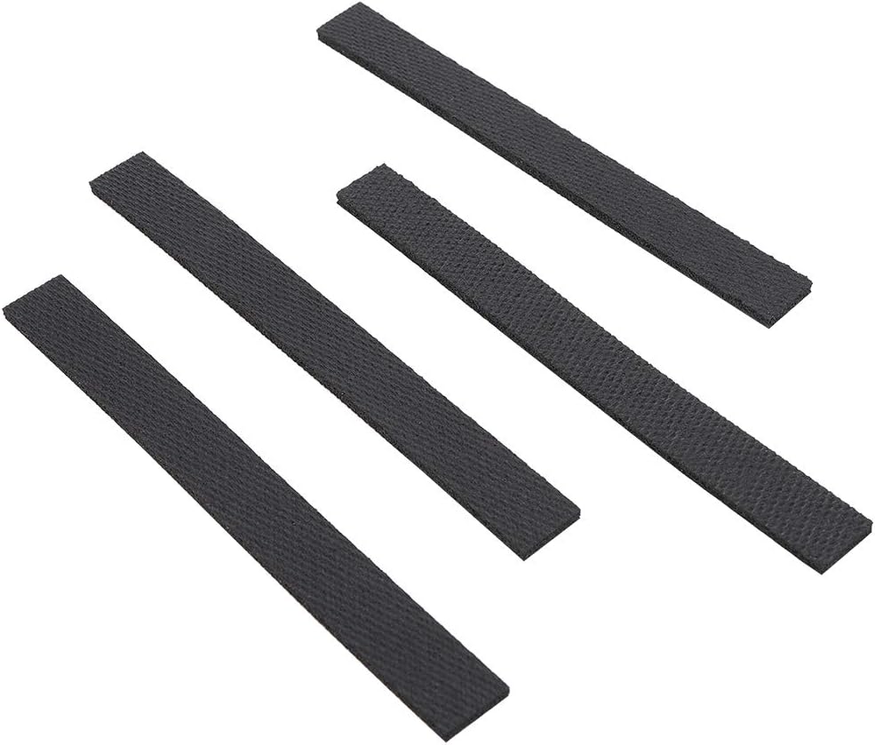 4Pcs Robot Tire Wheel Leather Replacement for IRobot 380t Mopping Robot Vacuum Cleaner