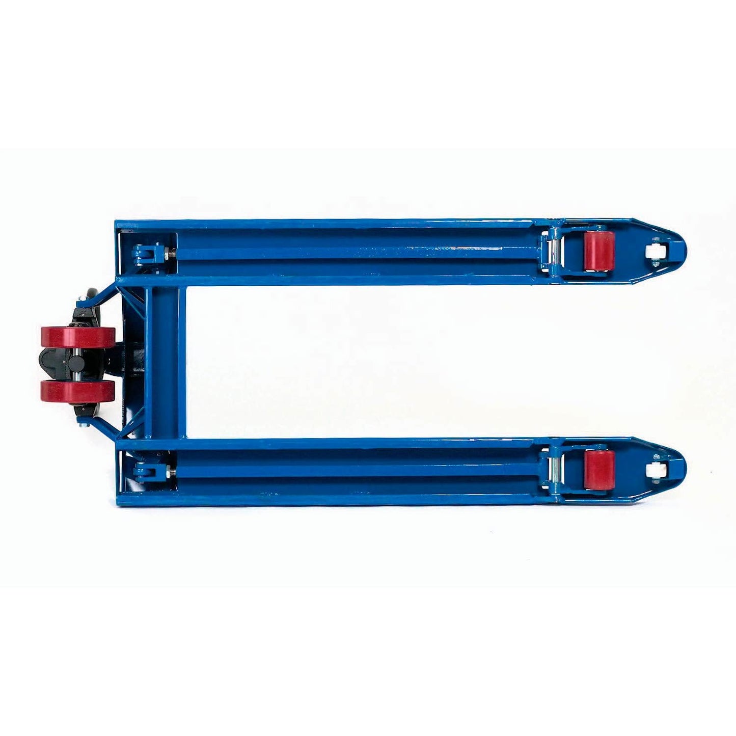 Global Industrial High Capacity Narrow Fork Pallet Jack Truck with 21" W x 42" L Forks, 6600 Lb. Capacity, Manual Pallet Truck for Warehouse, Manufacturing and Retail