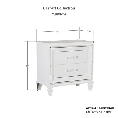 Lexicon Barrett Nightstand, White