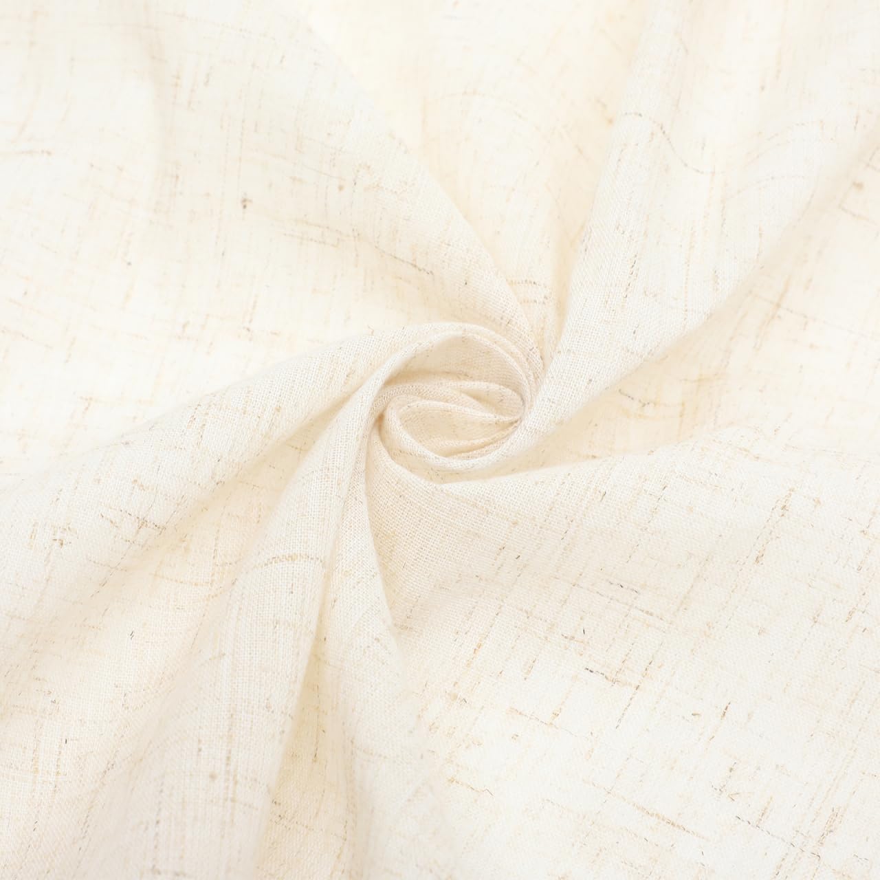 Luxshiny Lampshade Fabric Material Diy Lamp Cover Sheet Pre-Cut Flax Cloth Light Cover Material for Table Lamps and Chandeliers Home Decor