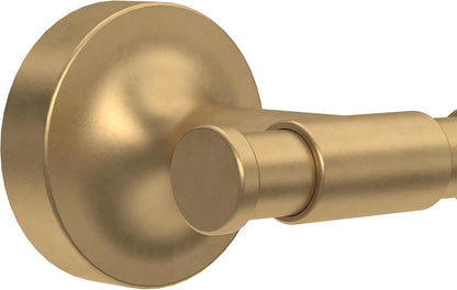 Franklin Brass VOI35-BB Voisin Double Towel Hook, Bath Hardware Accessory in Satin Gold