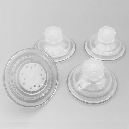Suction Cup for Cat Window Perch, 3.14 Inches Screw Nut Suction Cups Replacements (4 Packs)