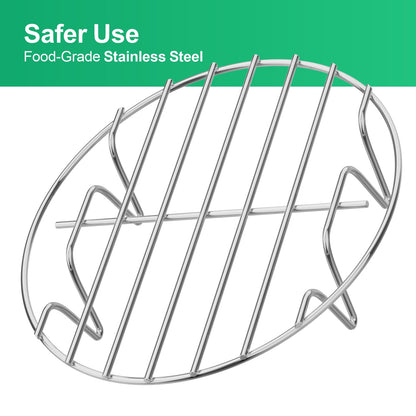 GSlife Trivet for Instant Pot Steamer Rack - Stainless Steel Accessories, 7 Inch Steam Rack Fits 3, 6 Qt Pressure Cooker, Cooking Cooling Steaming Baking Stand, 1 Pack