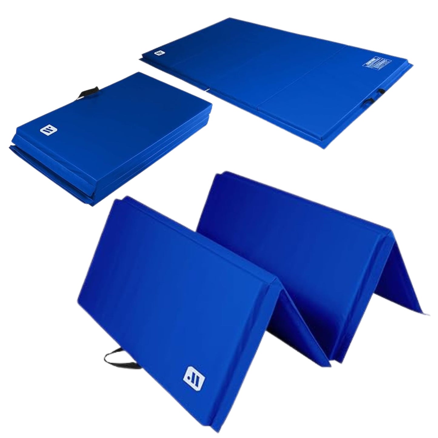 We Sell Mats - 4 ft x 8 ft x 2 in Personal Fitness & Exercise Mat for Home Workout - Lightweight and Folds for Carrying – All Purpose Home Gym Mat – Thick Mat for Yoga, Pilates, Stretches, and Floor Exercises