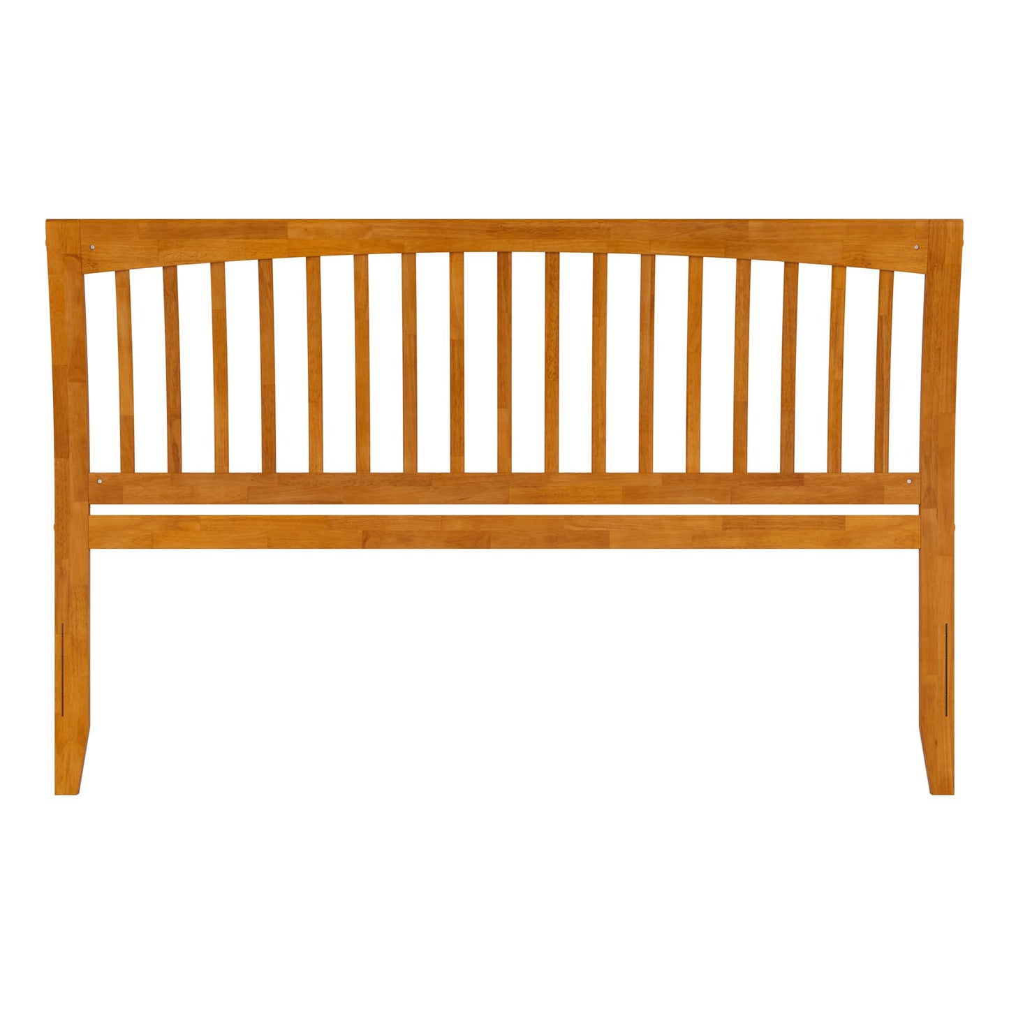 AFI, Orleans King Sleigh Solid Wood Slat Headboard, Light Toffee