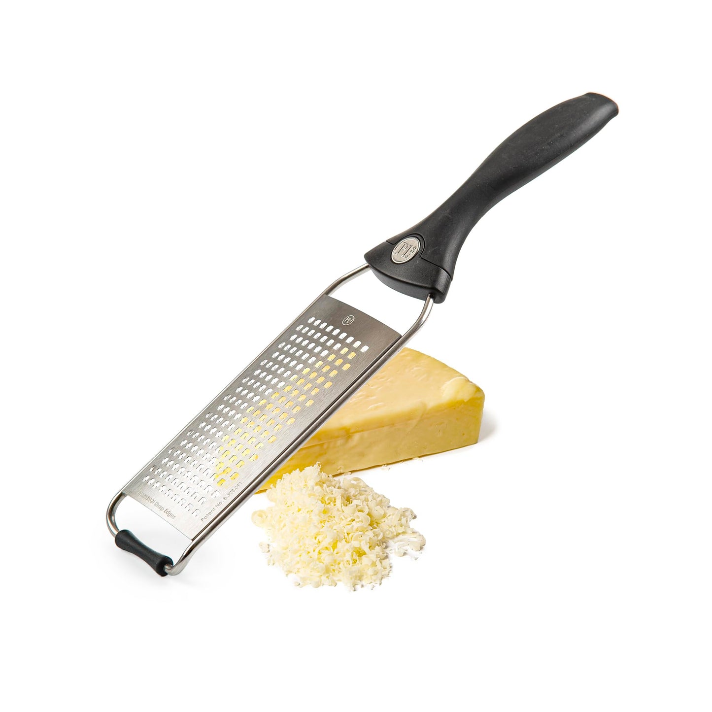 PL8 Fine Grater - Premium Stainless Steel Grater for Precision Zesting, Grating, and Shredding, Ideal for Cheese, Citrus, Ginger, Chocolate and Spices