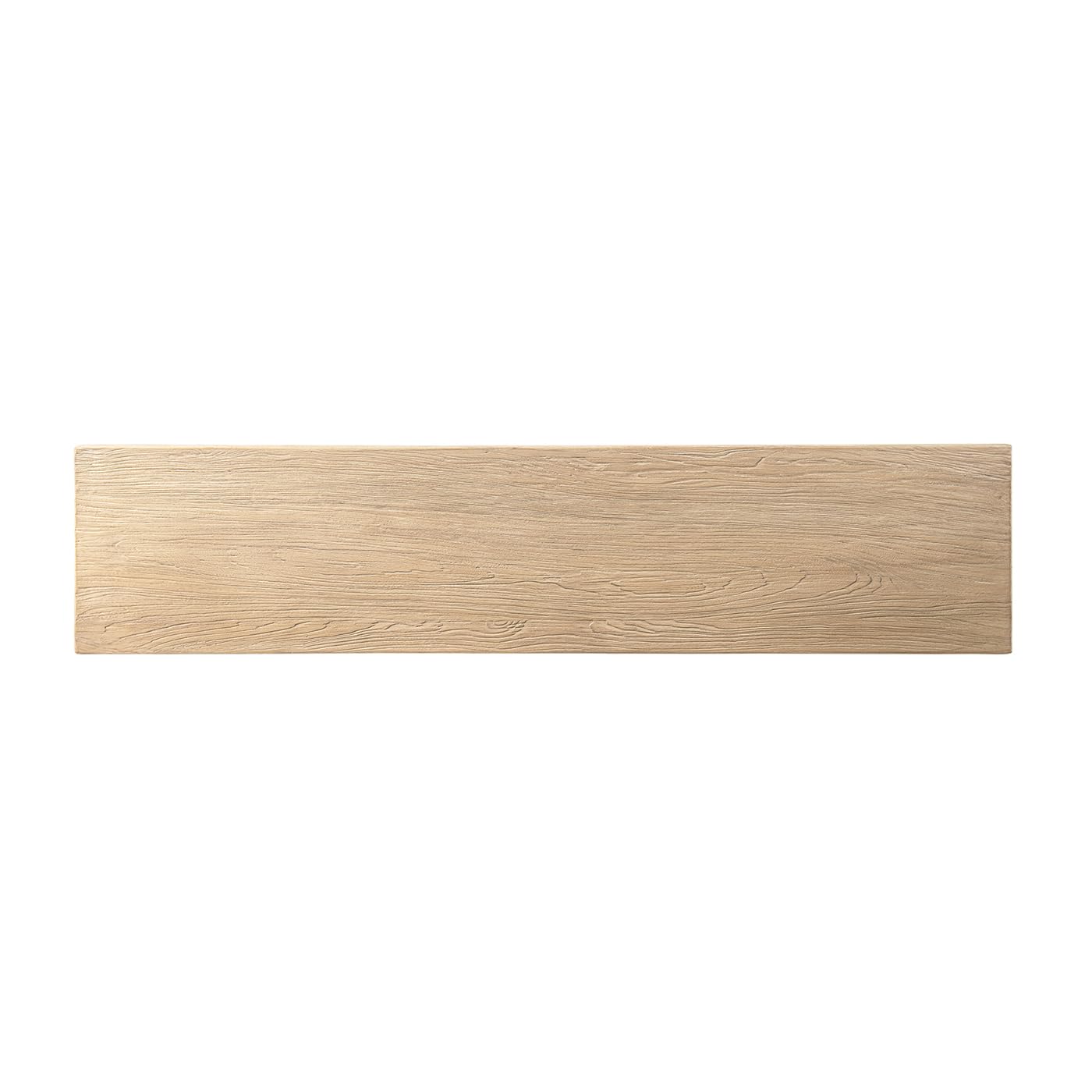 Jennifer Taylor Home Hawthorne 72” Reclaimed Elm Trestle Dining Bench, Heritage Light Natural Brown Reclaimed Elm