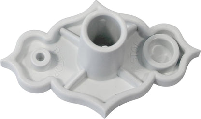 PME Creative Set of 4 Plaque Rose & Plain Embossing Plunger Cutters