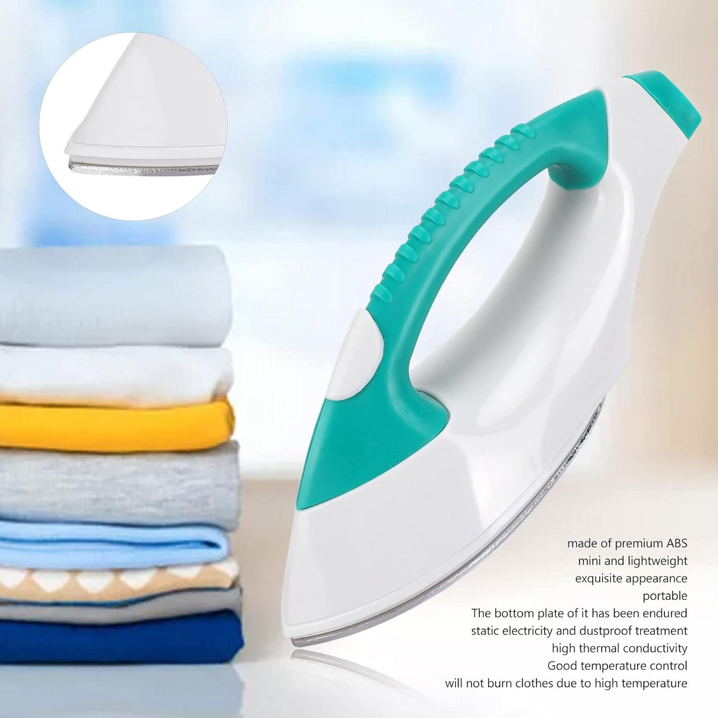 Handheld Steamer for Clothes, Powerful Garment and Fabric Steamer, Portable Steam Iron for Home and Travel
