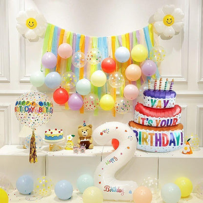 MAQIHAN Pastel Crepe Paper Streamers - 6 Rolls, 492ft for Valentine's, Easter & Birthday Celebrations
