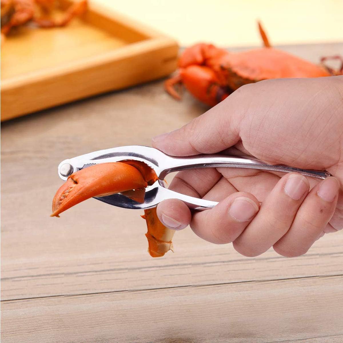 12 Set 2 10 Artcome Pieces Seafood Tools including Lobster Crab Crackers and Forks