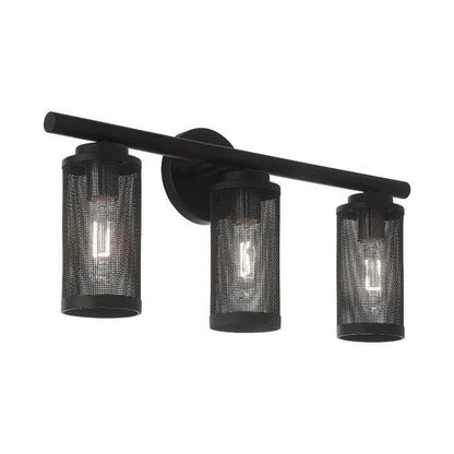 Livex Lighting 3 Light Brushed Nickel Bath Vanity, 14123-91