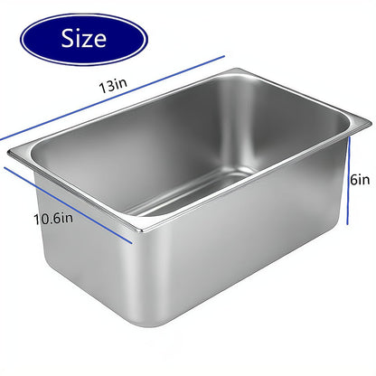 Ice Buckets for Parties,Wine Beer Champagne Bucket,Stainless Steel Ice Bin for Freezer (large)