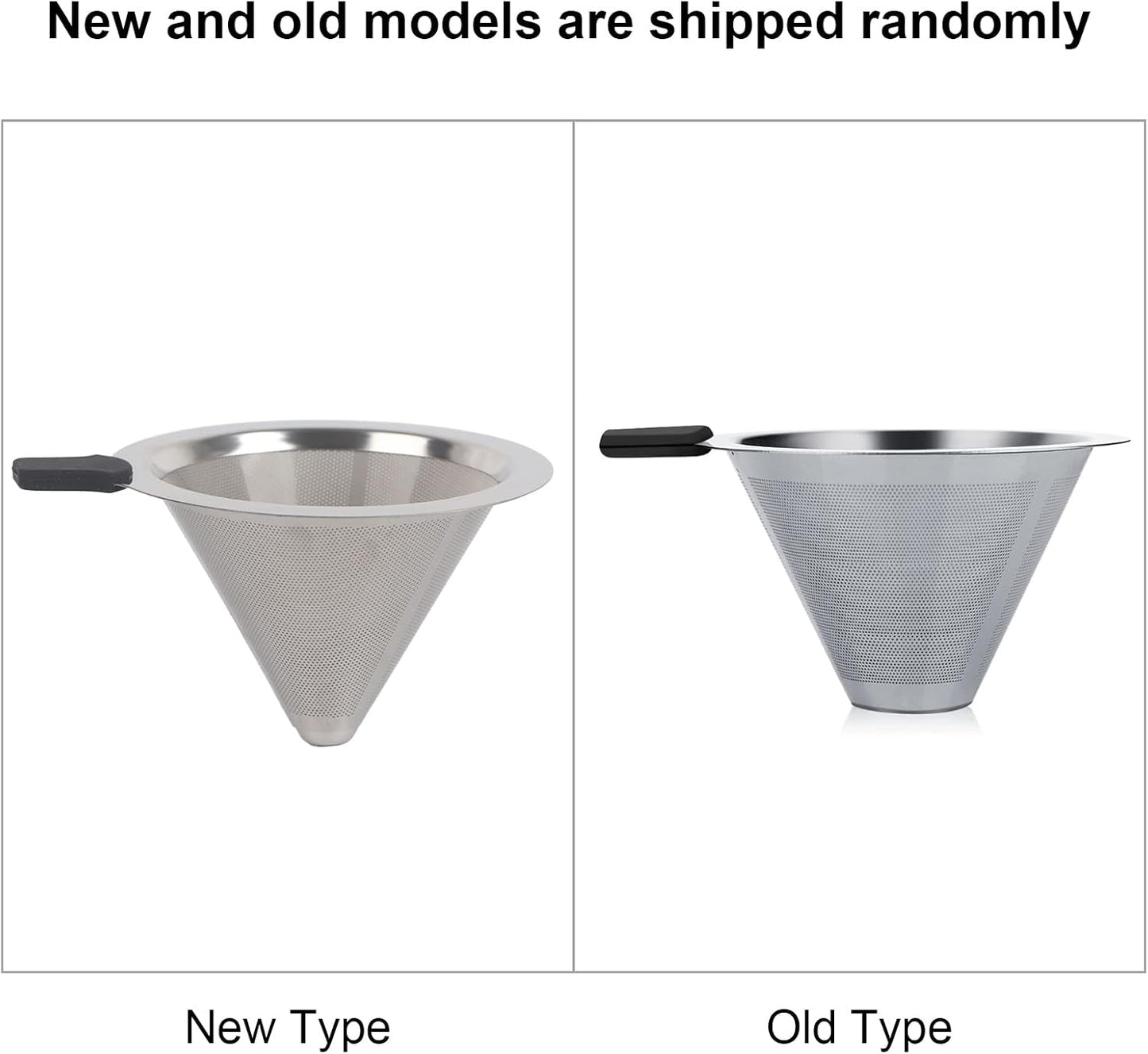 Yosoo 400ml Manual Hand Drip Coffee Maker Pot with Stainless Steel Filter
