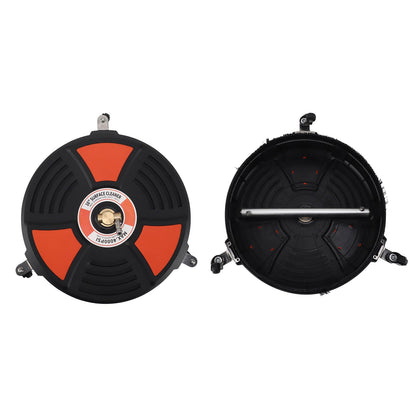TRELVEX Pressure Washer Surface Cleaner, Universal 16 Inch Pressure Washer Attachment 4000PSI High Pressure Surface Cleaner with 1/4in Quick Connector for Floor Driveway Patio