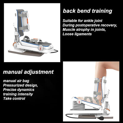Oiyeknrd Electric Ankle Joint Stretching Exerciser,Foot Rehabilitation Training Equipment, Ankle Rehabilitation Training Equipment for Dislocation, Ligament Injury Electric