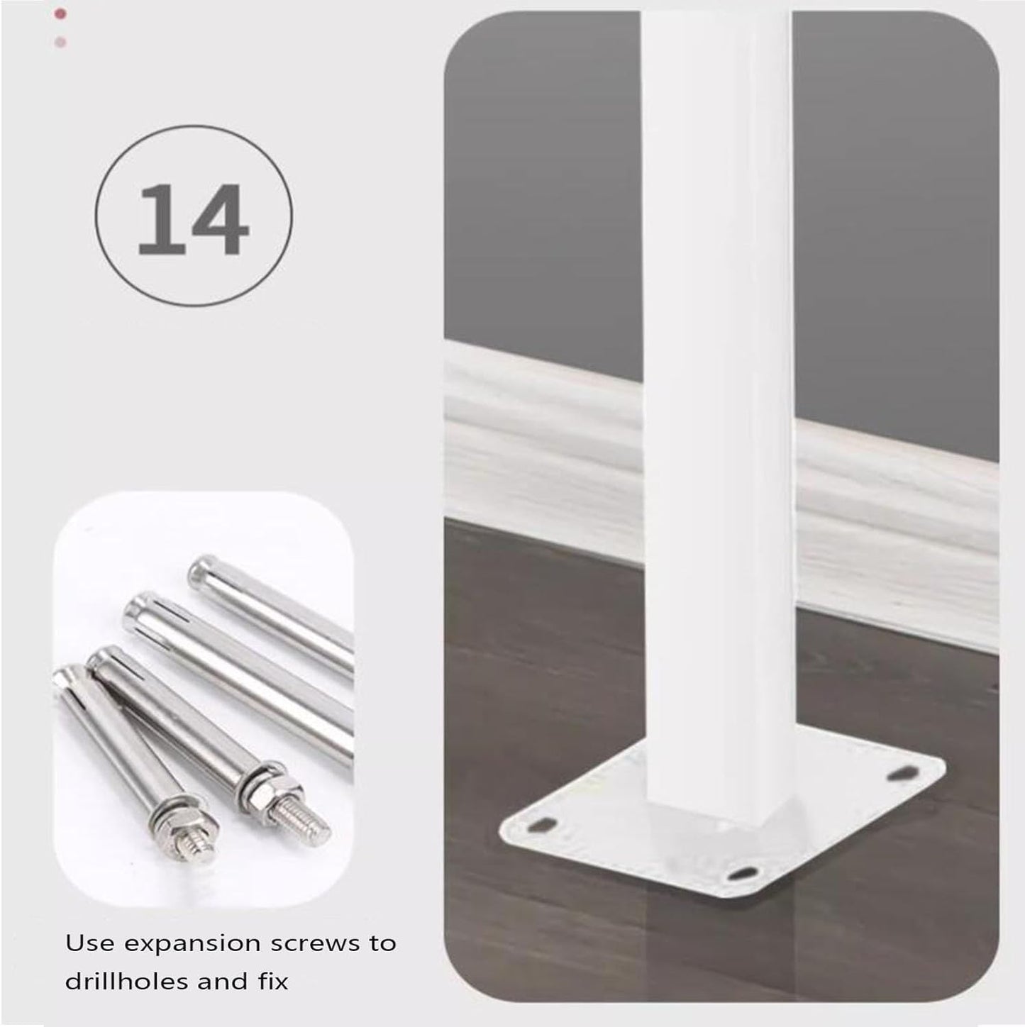 ERoomQ Ballet Pole Independent Dance Stick Portable Pole Fitness Training Mobile Stretching Dance Bar Fitness Equipment