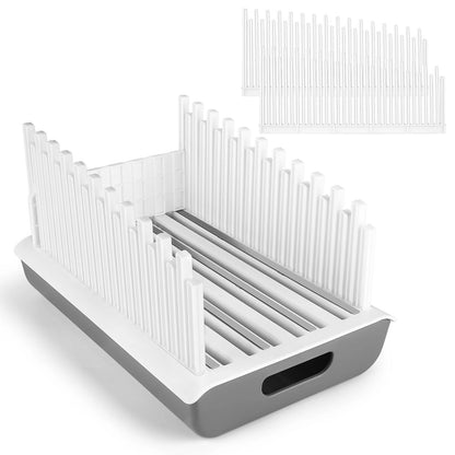 YONGAIJIA Bread Slicer Guide for Homemade Bread with 304 Stainless Steel Sheet and Storage Tray、3-Slice Thickness，Adjustable Width for Cake、Bagels、Toast.
