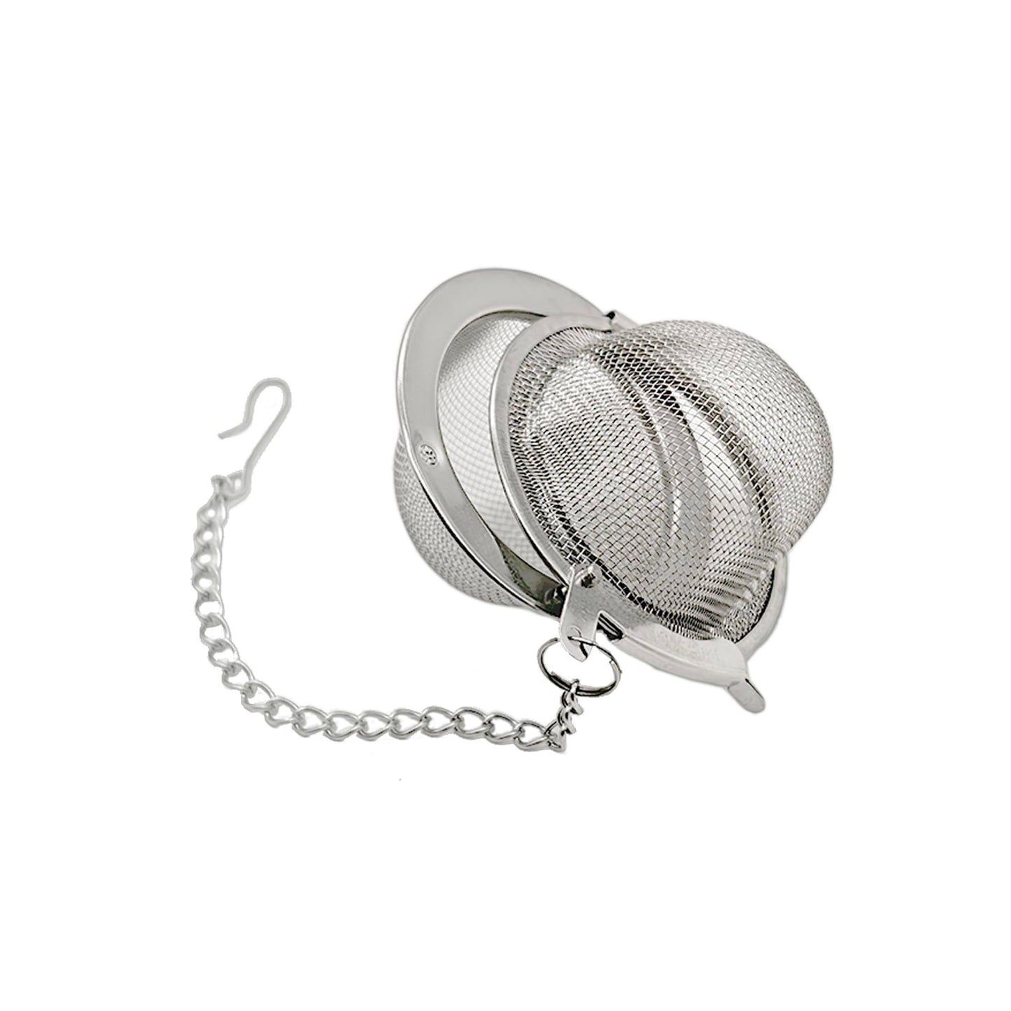 15Pcs Stainless Steel Loose Leaf Tea Steeper, Extra Fine Mesh Tea Ball Infusers Strainers Diffusers for Brewing Leaf Tea Herbal Spices Seasonings