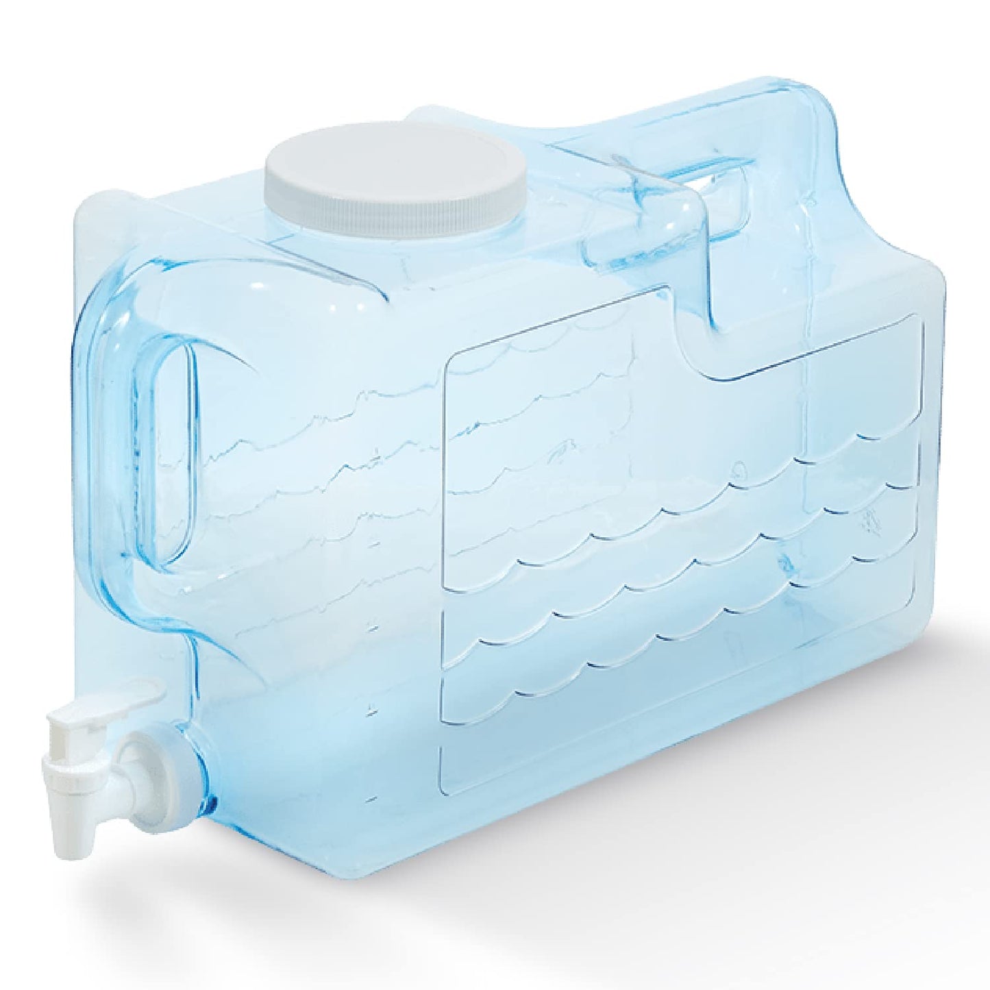 Arrow Home Products 3 Gallon Drink Dispenser for Fridge - Plastic Beverage Dispenser with Spigot for Easy Dispensing - BPA Free Plastic - Convenient Handle, Easy-Pour Spout