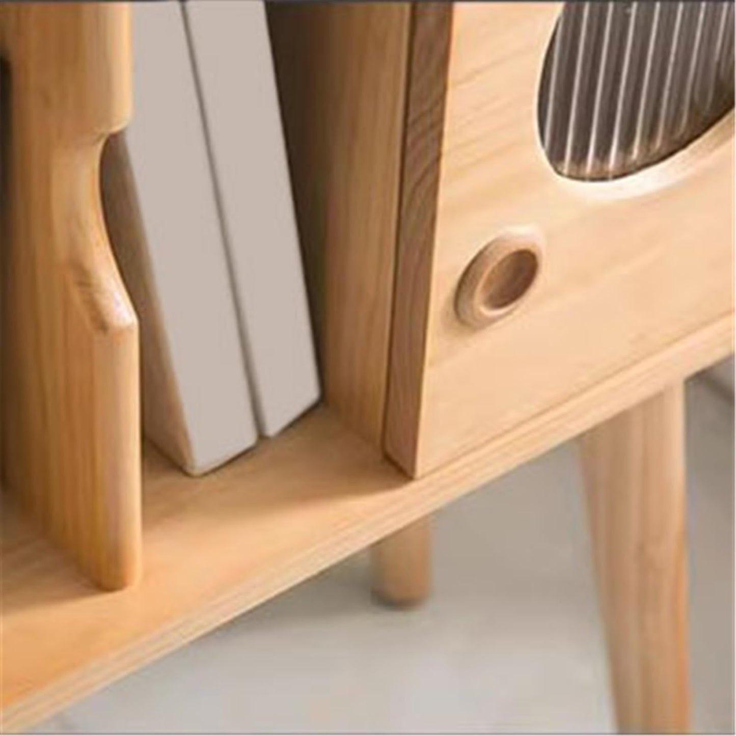 uP9sF2mD DVD Shelf Organizer Multi-functional Wooden Vinyl Record Cabinet CD Albums Storage Rack Bookcase CD Storage Rack