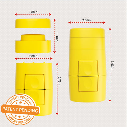 Innovative 2 in 1 Egg Shell Opener, Hard Boiled Egg Peeler Cracker with Piercer, Cute Egg Separator for Raw Eggs, Home Kitchen Gadgets Tool