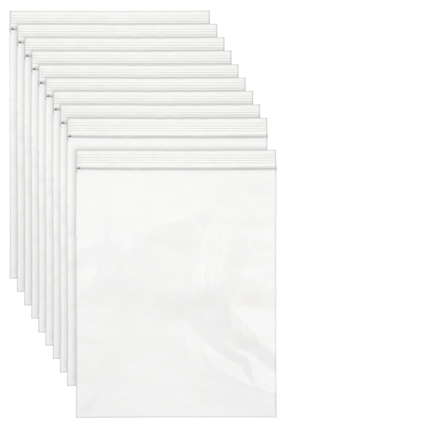 Plus tard 10 Pack Oven Rack Cleaning Bags, 27.5''*19.6'' Heavy Duty No Scrub Oven Rack Cleaning Bag, Disposable Leakproof Soaking PE Bags for Removable Metal Rack, BBQ Grills, Grill Grate