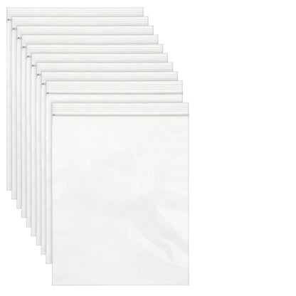 Plus tard 10 Pack Oven Rack Cleaning Bags, 27.5''*19.6'' Heavy Duty No Scrub Oven Rack Cleaning Bag, Disposable Leakproof Soaking PE Bags for Removable Metal Rack, BBQ Grills, Grill Grate