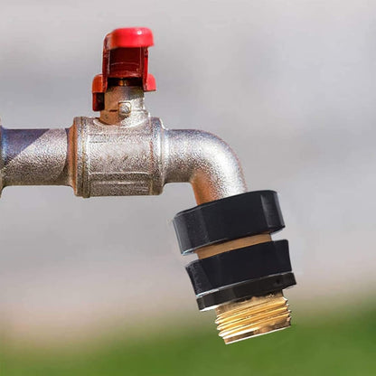 Xiny Tool 3/4 Inch Garden Hose Quick Connect, Male and Female Water Quick Release Hose Fittings