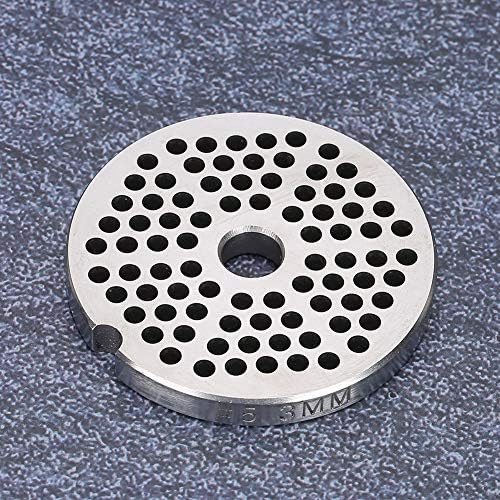 Meat Grinder Blade Mincer Plate Disc Knife Replacement Accessories, Stainless Steel Discs for Mixer FGA