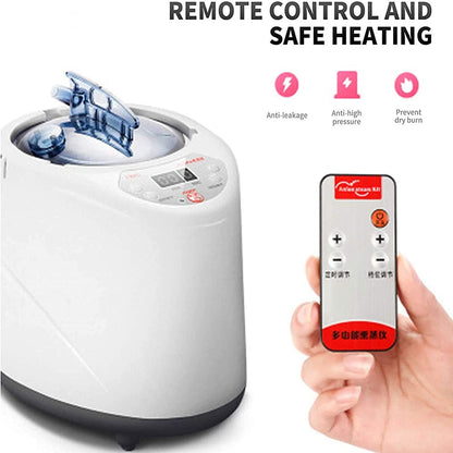 Lightweight Personal Steam Sauna Spa Portable Home Steam Sauna Tent Full Body Sauna Tent Portable with 9 Files Temperature Adjustment