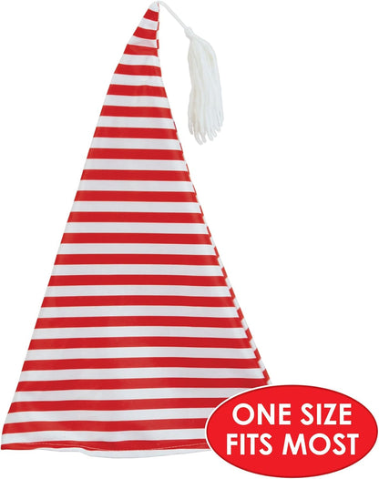 Beistle Christmas Hats, Santa & Mrs Claus Festive Headwear for X-Mas Parties, Parades & Family Gatherings