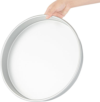 Restaurantware-Met Lux 14 x 2 Inch Round Cake Pan - Straight-Sided Baking Tin, Oven-Ready & Freezable