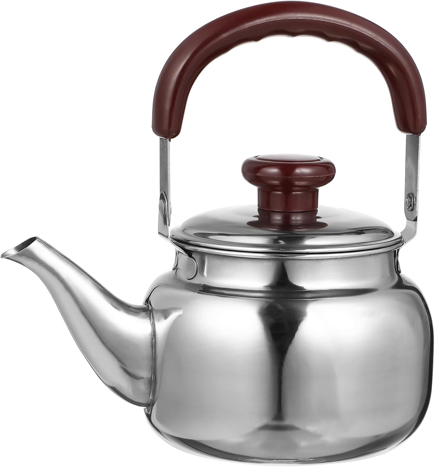 Stainless Steel 500Ml Whistling Tea Kettle with Cool Handle, Efficient Water Boiler for Home, Kitchen, Cafe, Suitable
