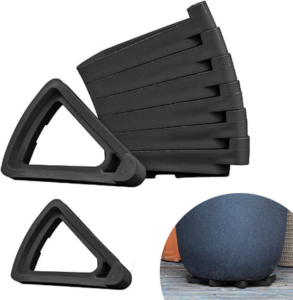24PCS Plant Pot Feet for Outdoor Planters, Invisible Flower Pot Risers Toes,Indoor Secure Compressive Environmental