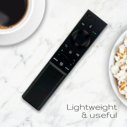 Ceybo Original Solar Voice Remote Control Replacement with YouTube Netflix Shortcut for Samsung Smart TVs, Compatible with Neo QLED 8K, QLED (BN59-01480A)