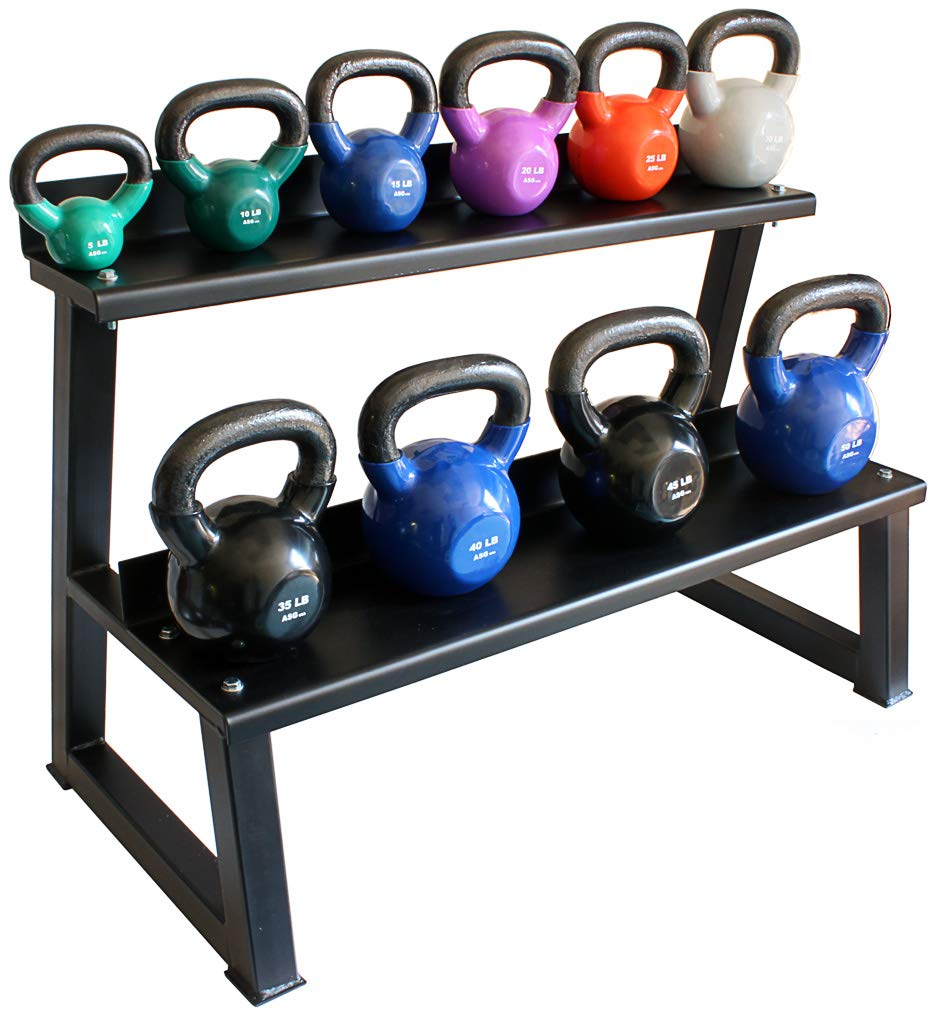 Ader 2-Tier 48" Kettlebell Rack (Rack Only)