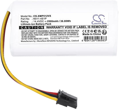 Cameron Sino 2500mAh Replacement Battery for 042621, BHR5217EU, Mi Robot Vacuum Mop 2 Lite