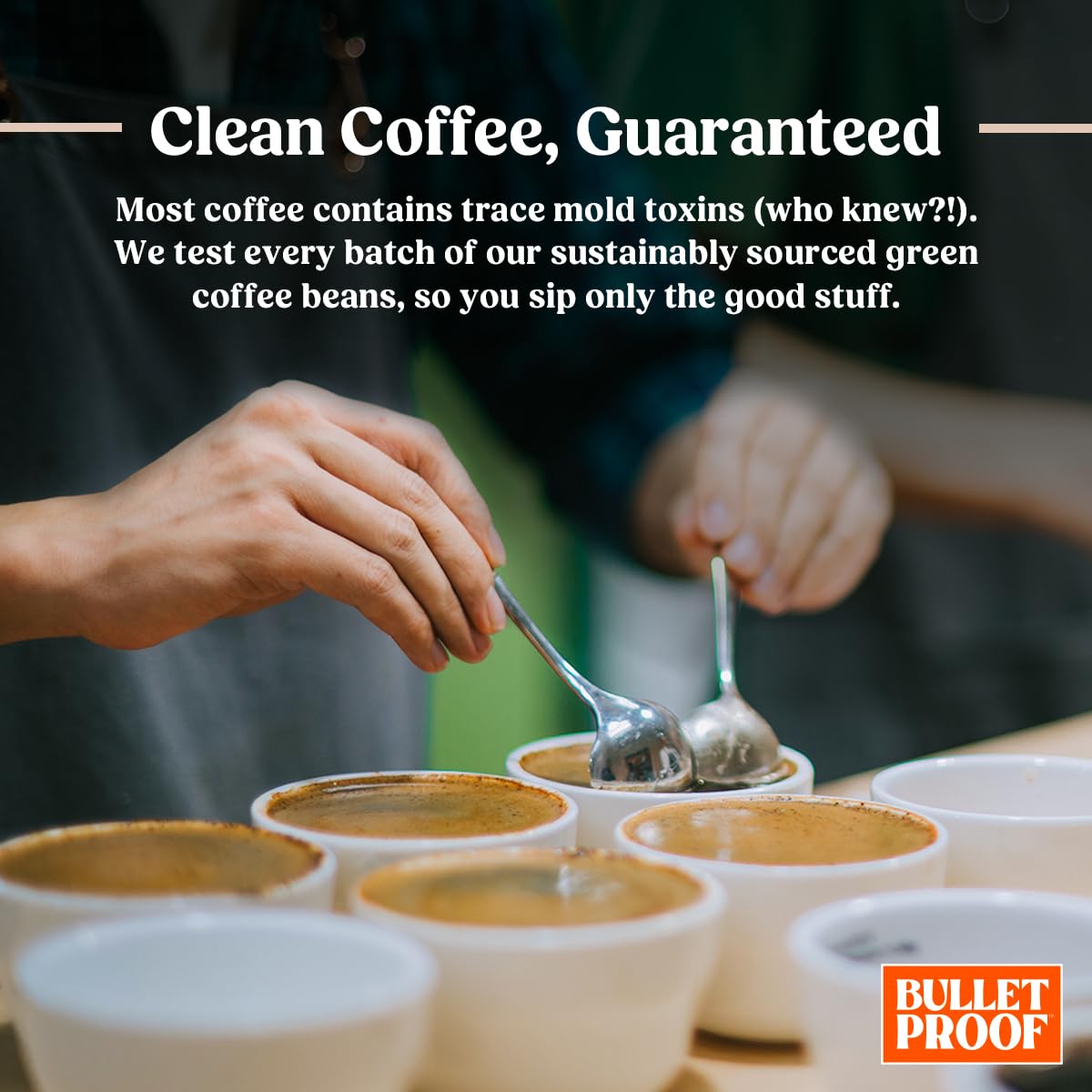 Bulletproof French Kick Dark Roast Whole Bean Coffee, 12 Ounces, Clean Coffee Tested for Toxins, Packaging May Vary